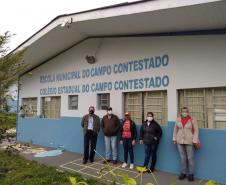 SUDIS faz visita técnica ao Assentamento do Contestado no Município da Lapa.