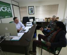 SUDIS,  realiza reunião com o superintendente do INCRA no Paraná.