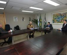 Superintendente da SUDIS, fez uma visita técnica ao secretário Wagner Mesquita, da Secretaria de Estado da Segurança Pública – SESP.