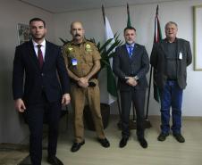 Superintendente da SUDIS, fez uma visita técnica ao secretário Wagner Mesquita, da Secretaria de Estado da Segurança Pública – SESP.