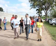 SUDIS, acompanhou a visita técnica realizadas pela Comissão de Conflitos Fundiários do Tribunal de Justiça do Paraná - CCF/TJ-PR, localizadas em São José dos Pinhais – Jardim Itaqui.