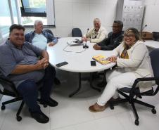SUDIS recepciona delegação de Ponta Grossa que veio tratar de encaminhamentos para comunidade Andorinhas de Ponta Grossa.