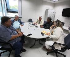 SUDIS recepciona delegação de Ponta Grossa que veio tratar de encaminhamentos para comunidade Andorinhas de Ponta Grossa.