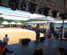SUDIS participa do encerramento da Semana Cultural Indígena do Rio das Cobras em Nova Laranjeiras.