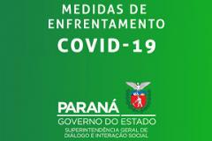 SUDIS enfatiza importância das medidas de prevenção à Covid-19 no Paraná.