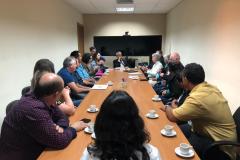  Reunião com o Desembargador Fernando Prazeres, Presidente da Comissão de Conflitos Fundiários do TJ-PR, 