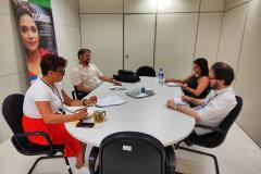 SUDIS e Representante do Ministério Público Discutem Cooperação em Projeto do Mapa dos Conflitos Fundiários do Estado do Paraná.