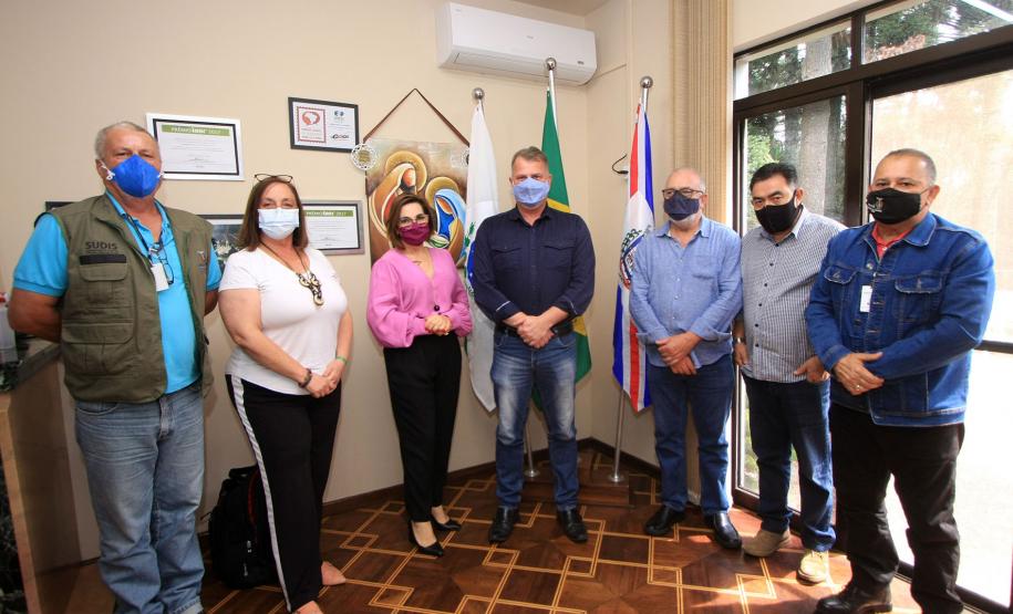 SUDIS faz reunião com prefeito de Campo Largo.
