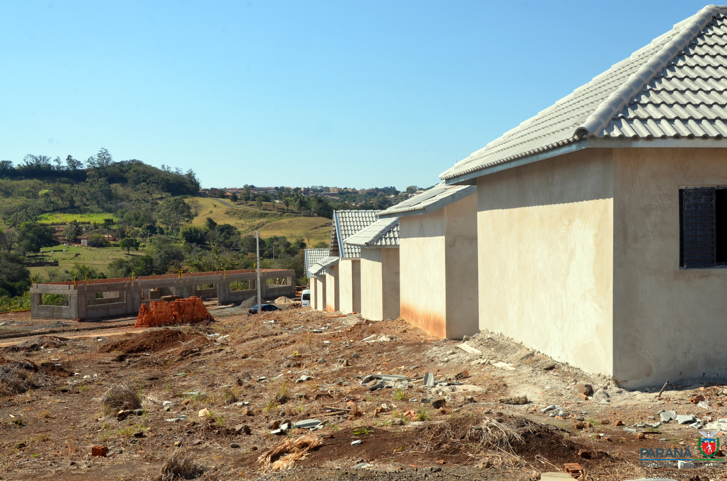 SUDIS visita projeto de autogestão de moradias populares em Cornélio Procópio.