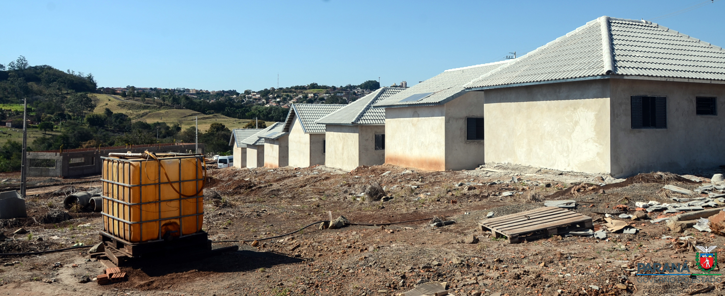 SUDIS visita projeto de autogestão de moradias populares em Cornélio Procópio.