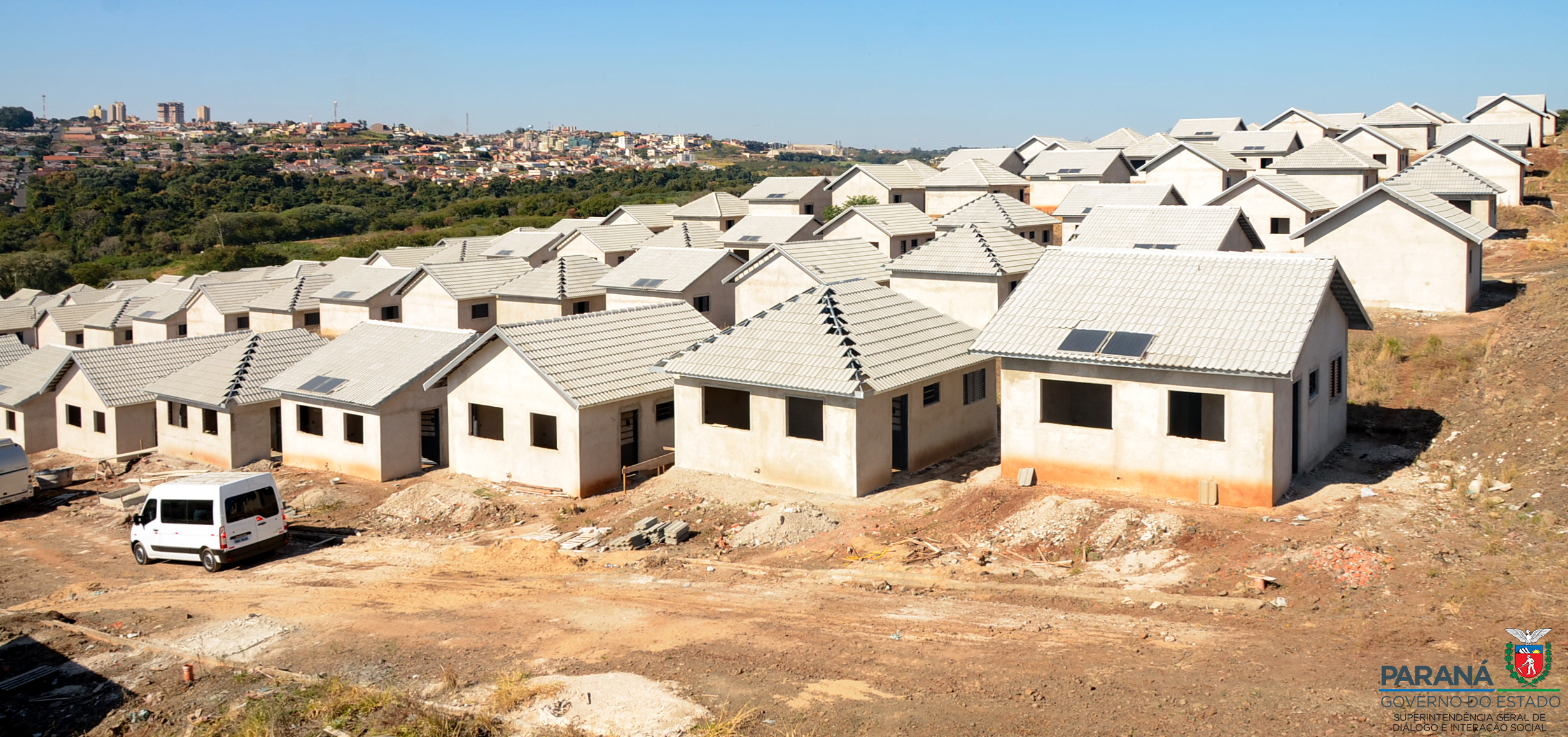 SUDIS visita projeto de autogestão de moradias populares em Cornélio Procópio.