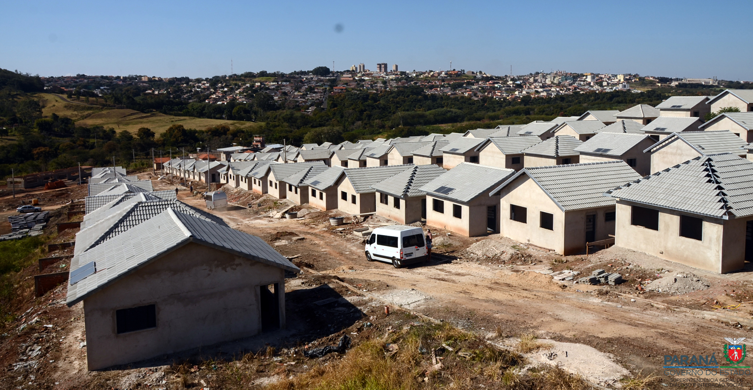 SUDIS visita projeto de autogestão de moradias populares em Cornélio Procópio.