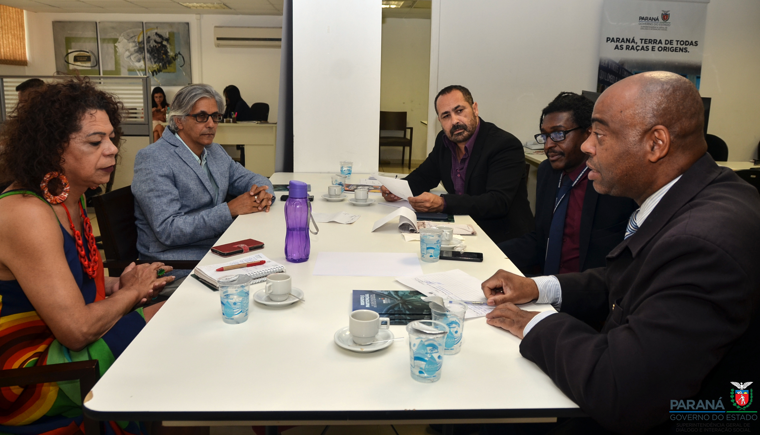 SUDIS recebe líderes do movimento negro da UFPR.