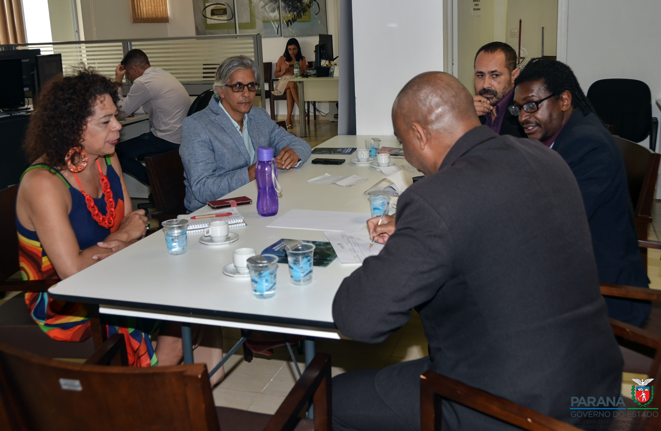 SUDIS recebe líderes do movimento negro da UFPR.