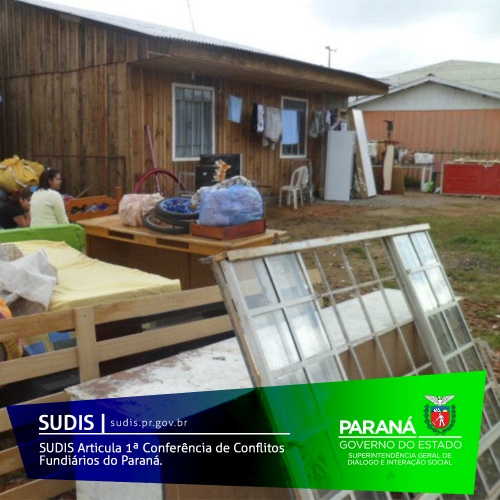 SUDIS Articula 1ª Conferência de Conflitos Fundiários do Paraná.