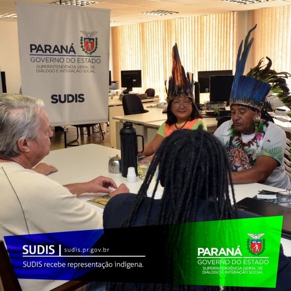 SUDIS recebe representação indígena.