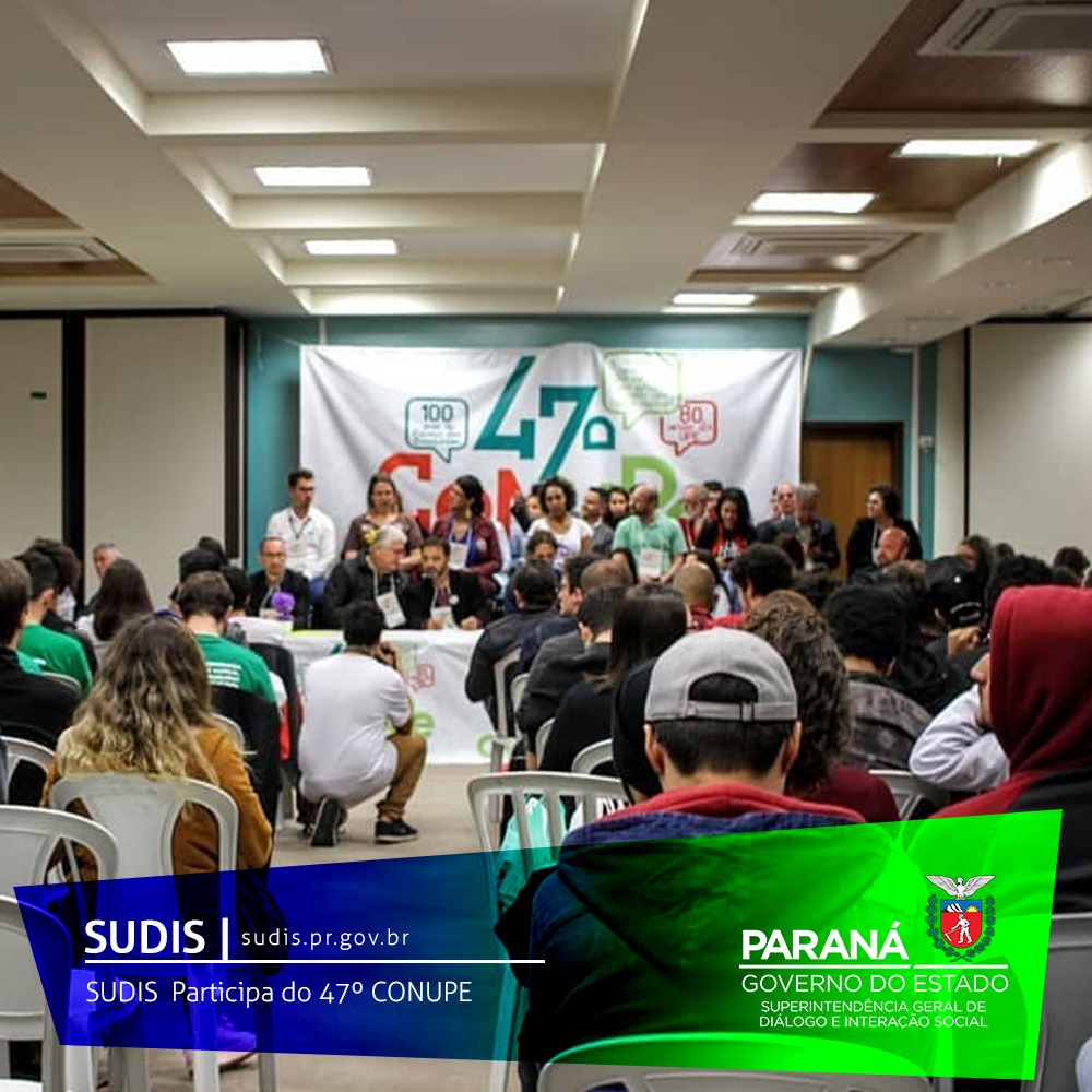 SUDIS – Participa do 47º CONUPE.