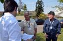 SUDIS acompanha Secretário de Estado de Planejamento em visita a terreno em São José dos Pinhais.