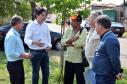 SUDIS acompanha Secretário de Estado de Planejamento em visita a terreno em São José dos Pinhais.