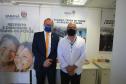 Mauro Rockenbach recebeu o Vereador de Curitiba Dalton Borba (PDT)