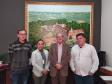 SUDIS, foi a Rio Negro e hoje  recebeu a visita do vice-prefeito de Rio Negro.