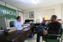 SUDIS visita Superintendente do INCRA.