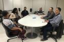 SUDIS faz reunião com o Presidente da Associação Quilombolas e representantes da prefeitura de São Miguel do Iguaçu.