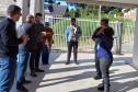 SUDIS inicia a semana participando de visitas em áreas de conflito.