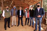 Superintendente visita acampamento Emiliano Zapata 