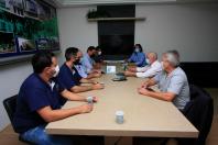 SUDIS – Superintendente Mauro Rockembach é recebido na prefeitura de Cambira-Pr. 