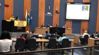Movimento Social por moradia, apresenta projeto Minha Casa Minha Vida - Entidades na Câmara municipal de São José Dos Pinhais. 