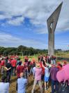 SUDIS participa de um ato realizado junto ao monumento do MST