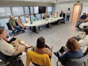 Reunião encaminha solução para ocupação indígena do prédio do DCE da UFPR.