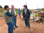 SUDIS participa de reuniões e visita técnica sobre conflitos fundiários em Guarapuava