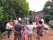 visita técnica em área de conflito fundiário na Cidade Industrial