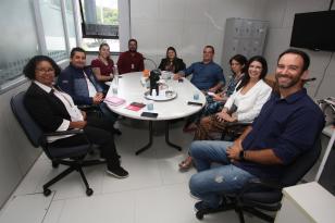 papo sobre economia solidária com a Primeira Dama e Secretária de Assistência Social de Colombo Elis Lazarotto