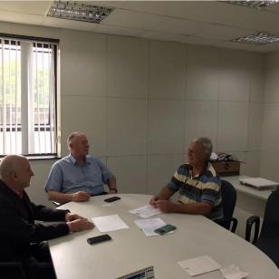 Ex-governador Orlando Pessuti  visita SUDIS