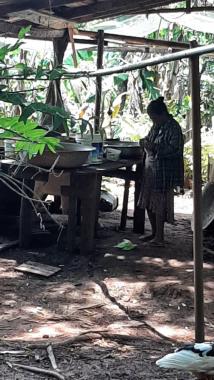 SUDIS em parceria com a UNILA analisa situação da “Horta da Dona Laide” em Foz do Iguaçu.