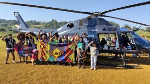 Sudis participa de evento no território indígena Rio das Cobras