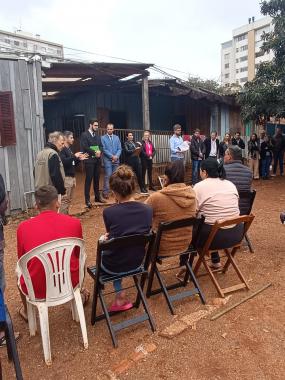 Sudis Acompanha Visita Técnica da Comissão de Soluções de Conflitos Fundiários em Cascavel