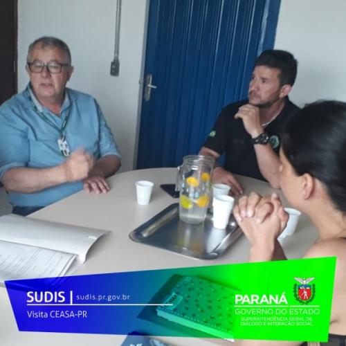 SUDIS visita CEASA-PR e conhece programas sociais.