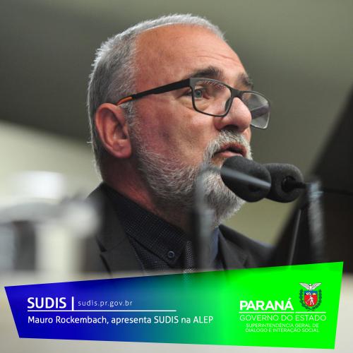 Mauro Rockembach, apresenta SUDIS na ALEP