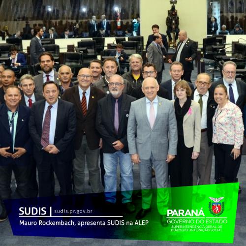 Mauro Rockembach, apresenta SUDIS na ALEP
