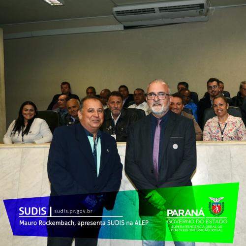 Mauro Rockembach, apresenta SUDIS na ALEP