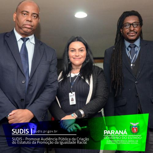 SUDIS - Promove Audiência Pública da Criação do Estatuto de Promoção da Igualdade Étnico Racial