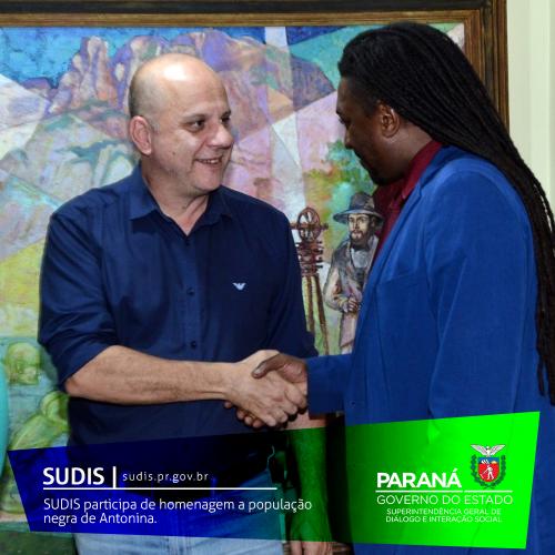 SUDIS participa de homenagem a população negra de Antonina