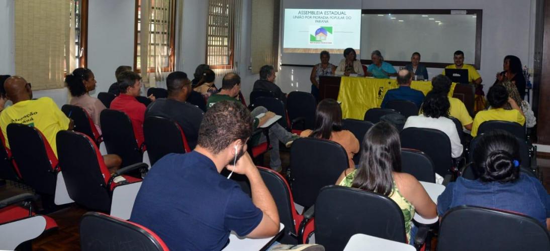 SUDIS participa de Assembléia Estadual da União Por Moradia Popular do Paraná