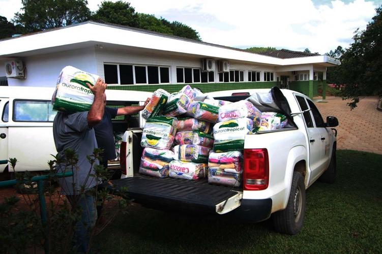 Governo do Estado entrega alimentos para comunidades quilombolas da região de Doutor Ulisses.