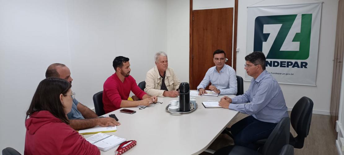 SUDIS participa de audiência com presidente da FUNDEPAR
