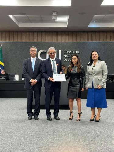 Entrega aos vencedores da 13ª edição do Prêmio Conciliar é Legal Foto: Rômulo Serpa/Agência CNJ